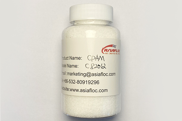 The cationic polyacrylamide (Zetag 8190) can be replaced by the ASIAFLOC series